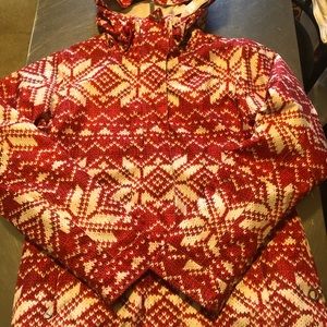 Women’s Roxy jacket and matching gloves